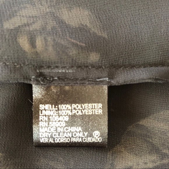 *SOLD* Antonio Melani Elsa Chiffon Burnout Top - Picture 6 of 7